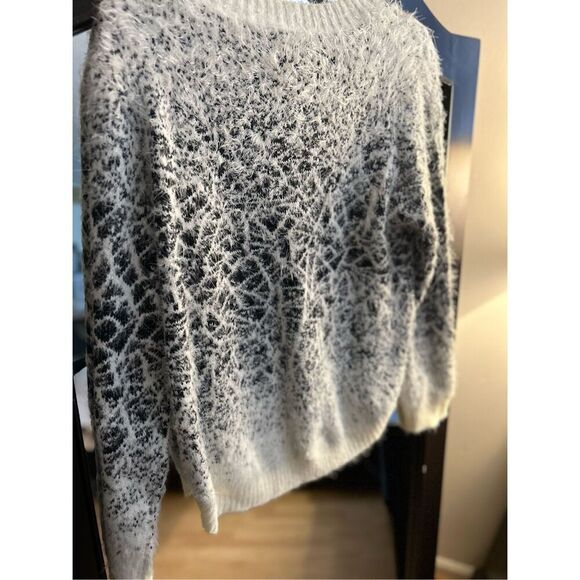 NEW Super Soft Jacquard Crew Neck Pullover Sweaters Knit L - Picture 3 of 3